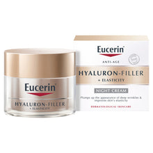 Load image into Gallery viewer, Eucerin Hyaluron Filler + Elasticity Night Cream