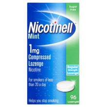 Load image into Gallery viewer, Nicotinell 1mg Compressed Lozenge - Mint (384 Lozenges)