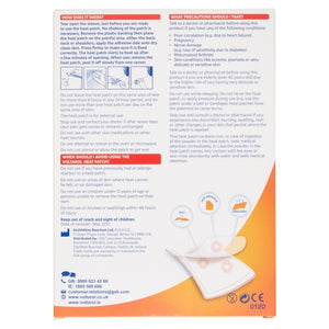 Voltarol Heat Patch Non Medicated Pain Relief Heat Patches