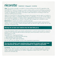 Load image into Gallery viewer, Nicorette Gum Freshmint 4mg 210 Pieces
