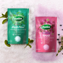 Load image into Gallery viewer, Radox Bath Salts Muscle Relax Peppermint Scent
