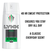 Load image into Gallery viewer, Lynx Antiperspirant Spray Africa
