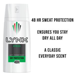 Lynx Antiperspirant Spray Africa