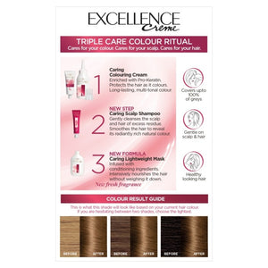 L'Oreal Excellence Creme 6.3 Light Golden Brown