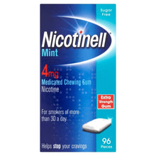 Load image into Gallery viewer, Nicotinell 4mg Extra Strength Gum - Mint 384 Pieces