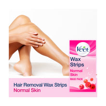 Load image into Gallery viewer, Veet Wax Strips Legs Normal