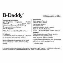 Load image into Gallery viewer, Pharma Nord B-Daddy - Male Fertility 60 capsules