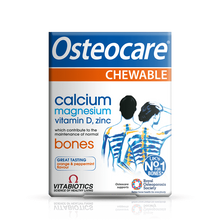 Load image into Gallery viewer, Vitabiotics Osteocare Orange and Peppermint Chewable - 30 Tablets