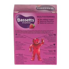 Load image into Gallery viewer, Bassetts Multivitamins For 7-11 Years - Raspberry Flavour