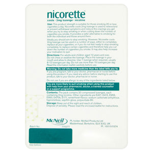 Nicorette Cools Lozenge 2mg 20 Pack