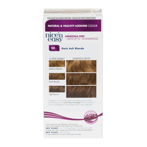 Clairol Nice 'N Easy Lasting Dark Ash Blonde Non-Perm Colour 90