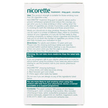 Load image into Gallery viewer, Nicorette Freshmint Gum 4mg 105 Pieces