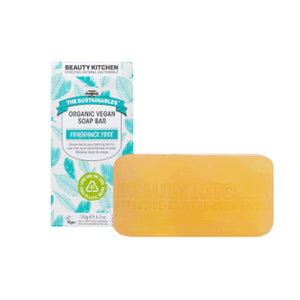 Beauty Kitchen The Sustainables Fragrance Free Organic Vegan Soap Bar