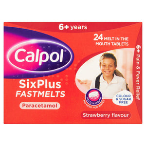 Calpol SixPlus Fastmelts Paracetamol