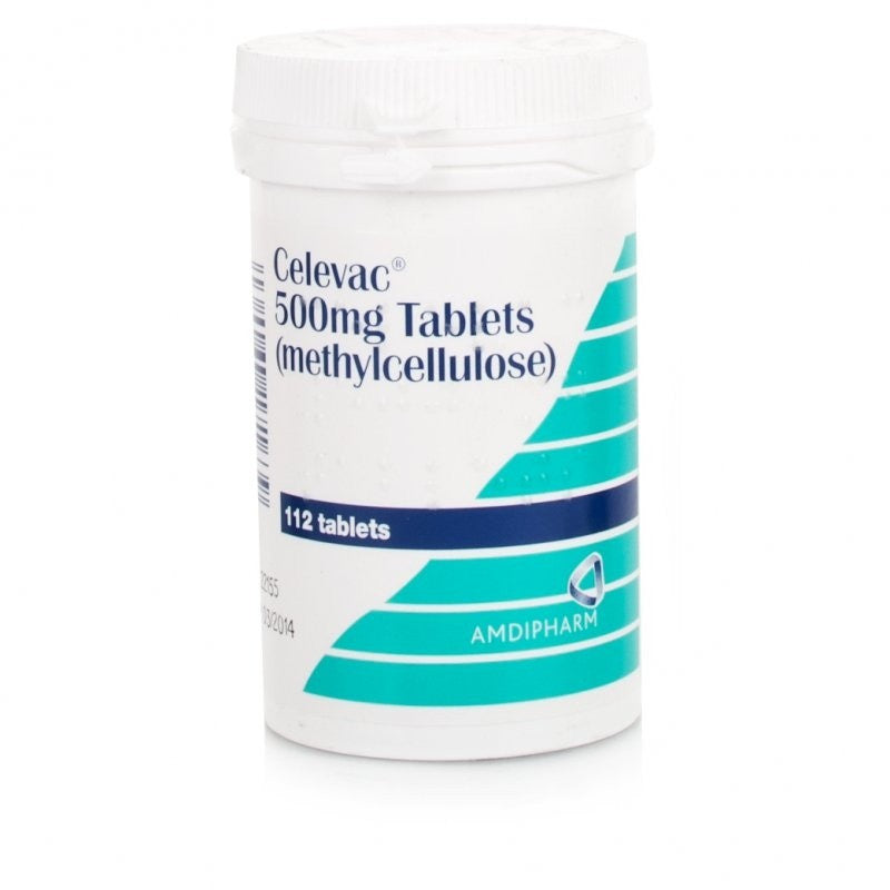 Celevac 500mg Tablets (Methylcellulose)