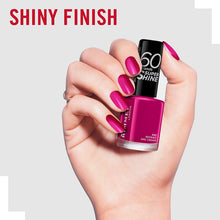 Load image into Gallery viewer, Rimmel 60 Seconds Super-Shine Nail Polish Berries and Cream 340