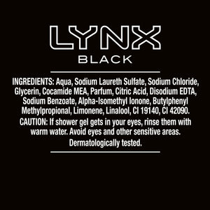 Lynx Black Shower Gel