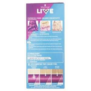 Schwarzkopf Live Ultra Brights Or Pastel 94 Purple Punk Hair Dye