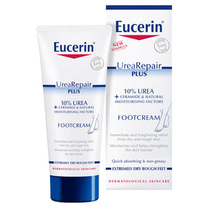 Eucerin UreaREPAIR 10% Urea Foot Cream for Dry Skin