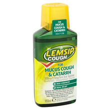 Load image into Gallery viewer, Lemsip Cough For Mucus Cough &amp; Cattarh