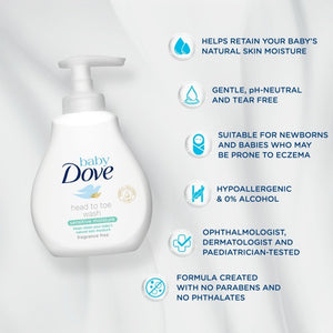 Baby Dove Head To Toe Body Wash Sensitive