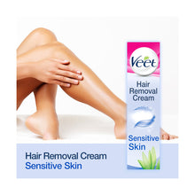 Load image into Gallery viewer, Veet 5 Minute Hair Removal Cream Sensitive Skin