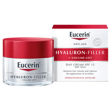 Load image into Gallery viewer, Eucerin Hyaluron-Filler + Volume Lift Anti-Age Day Cream SPF15