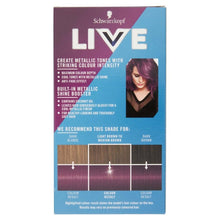 Load image into Gallery viewer, Schwarzkopf Live Urban Metallics U69 Amethyst Chrome Hair Dye