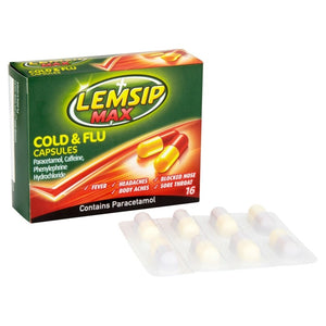 Lemsip Max Cold & Flu Capsules