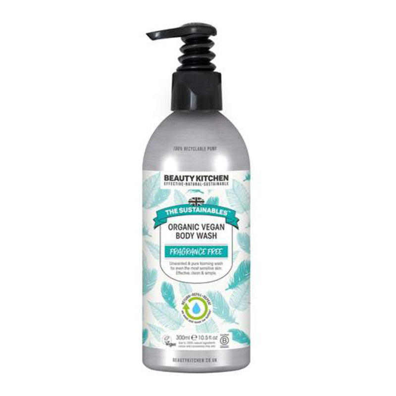 Beauty Kitchen The Sustainables Fragrance Free Organic Body Wash