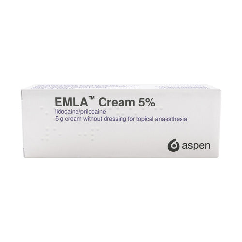 Emla Numbing Cream 5% 5g Tube (No Dressings)