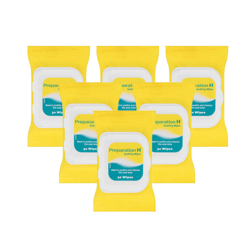 Preparation H Soothing Wipes 6 Pack