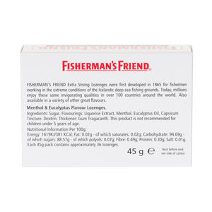 Fisherman's Friend Original Extra Strong Lozenge