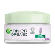 Load image into Gallery viewer, Garnier Organic Lavandin Anti-Age Sleeping Cream