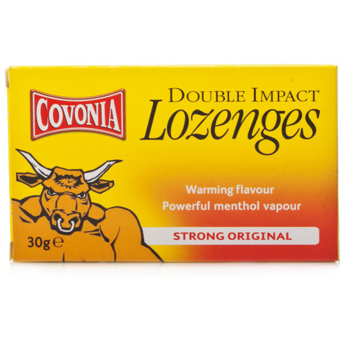 Covonia Double Impact Cough Lozenges Strong Original