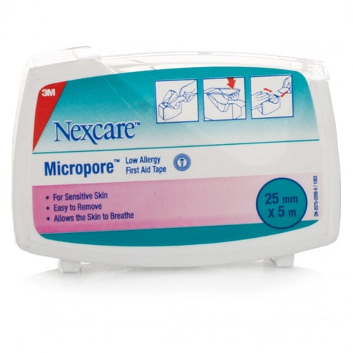Micropore Tape 25mm X 5m Plus Dispenser