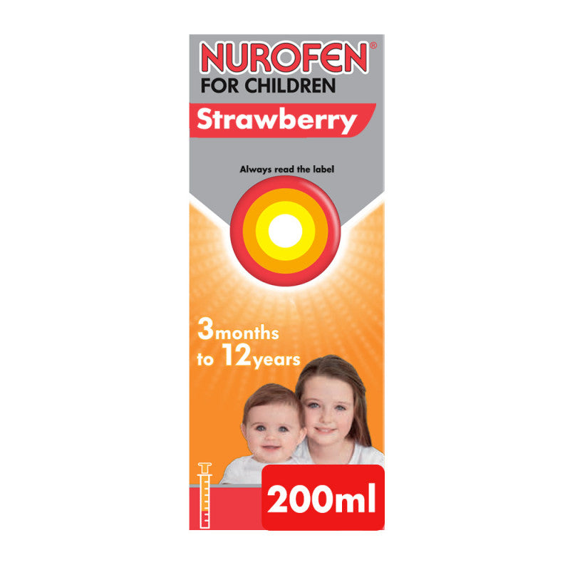 Nurofen for Children Liquid Strawberry Flavour