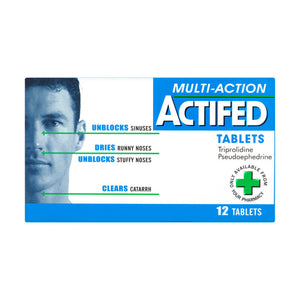 Actifed Multi-Action Tablets