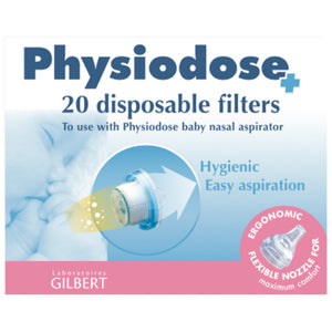 Physiodose Baby Nasal Aspirator Filters