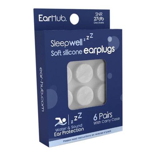 Earhub Sleepwell Soft Silicone Earplug