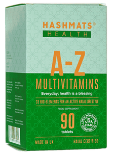 Hashmats Healthcare A-Z Multivitamins  with 33 Bio-elements - 90 Tablets