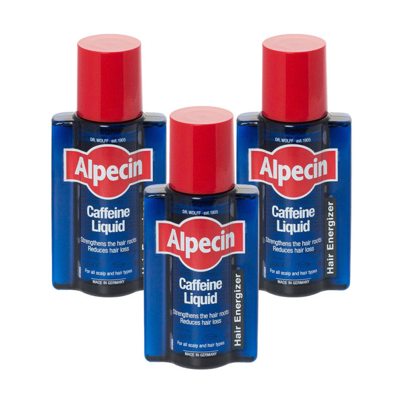 Alpecin Caffeine Liquid Triple Pack
