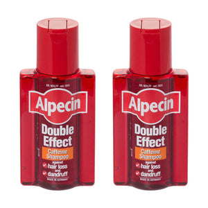 Alpecin Double Effect Caffeine Shampoo Twin Pack