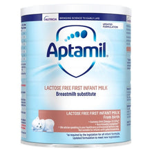Load image into Gallery viewer, Aptamil Lactose Free Baby Milk Formula From Birth Triple Pack