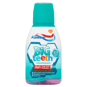 Aquafresh Big Teeth Mouthwash Original Fruity Flavour