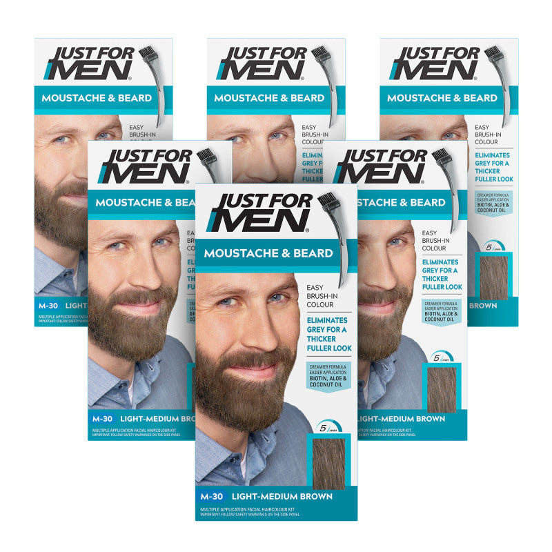 Just For Men Moustache/Beard - Light-Medium Brown