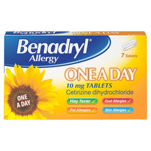 Load image into Gallery viewer, Benadryl One A Day Relief Tablets