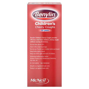 Benylin Children's Chesty Coughs Non Drowsy