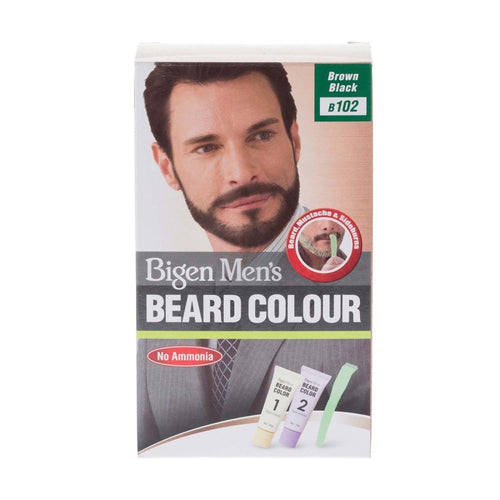 Bigen Men's Beard Colour Brown Black B102