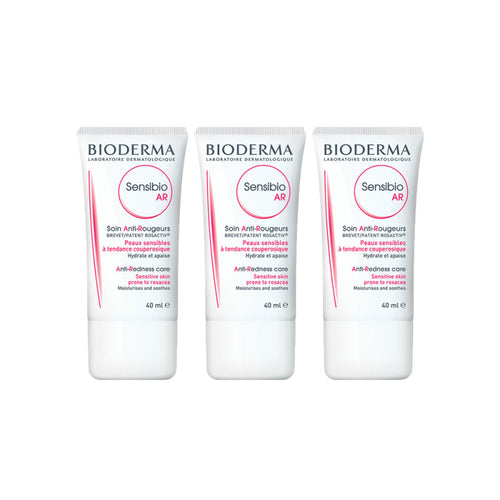 Bioderma Sensibio AR Anti-Redness Cream Triple Pack